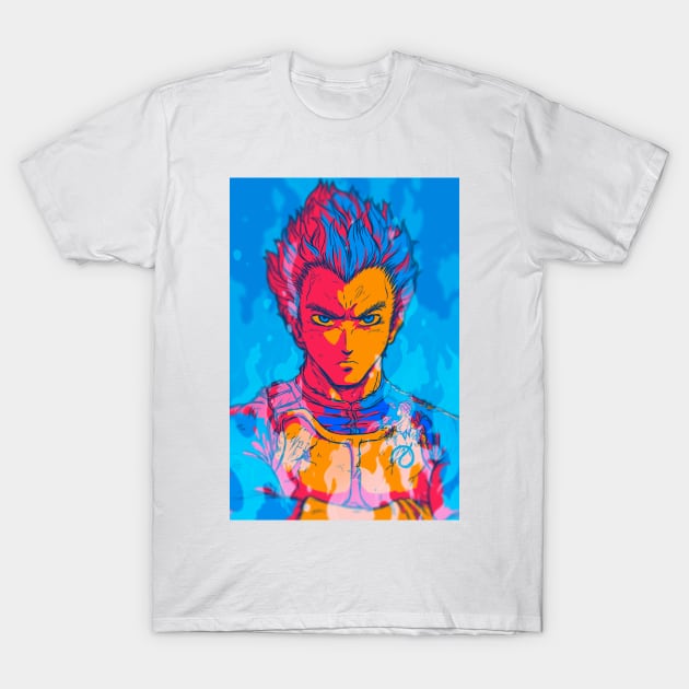 The Prince - Vegeta T-Shirt by svenpham